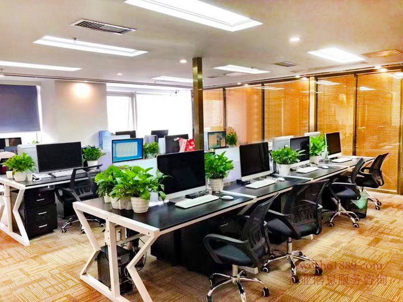 會展中心地鐵口現(xiàn)代國際商務(wù)大廈多套辦公室出租，網(wǎng)絡(luò)技術(shù)服務(wù)完善，圖片實(shí)拍，租客免擁